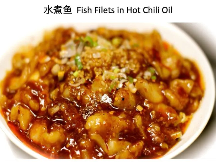 Fish Filets in Hot Chili Oil at Fortune Asian Cuisine, Asian Restaurant in Lincoln