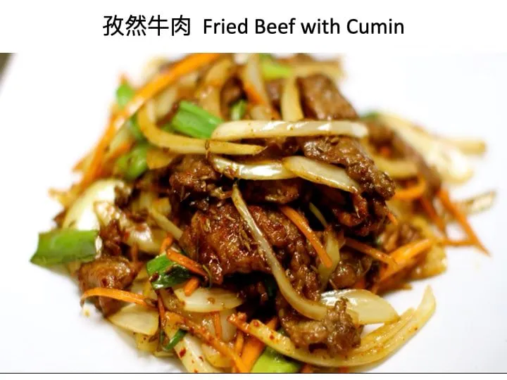 Fried Beef with Cumin at Fortune Asian Cuisine, Asian Restaurant in Lincoln